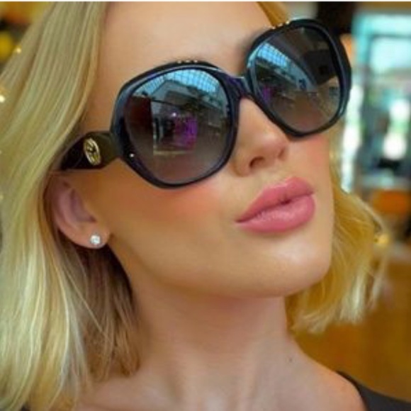 Sunglasses Round & Oval Gucci  GG Acetate 56MM Round Sunglasses main image 11